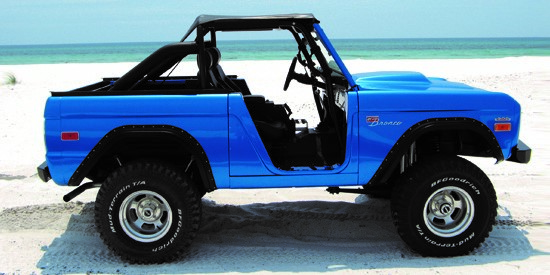 Roadster Style Wild Horses 4x4 Bronco Parts