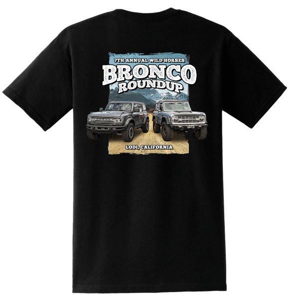 Ford One Wild Horse Vintage Bronco T-Shirt