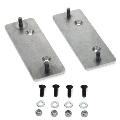 Rear Bump Stop Brackets for Extended Bumps, 66-77 Ford Bronco