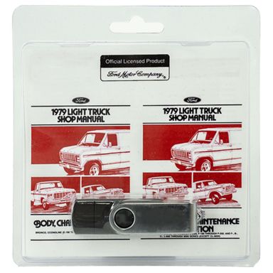 1979 Ford Truck & Bronco Shop Manual - USB Digital Drive
