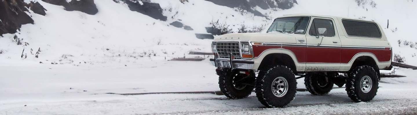 Steve Long of Oklahoma flexing his early Bronco.