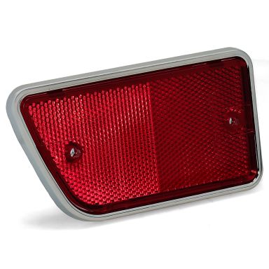 Red Left Rear Side Reflector, 68-69 Ford Bronco