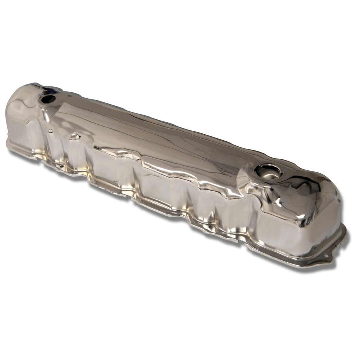 Chrome 6-cylinder Valve Cover, 170 200 inline 6cyl, 66-77 Bronco
