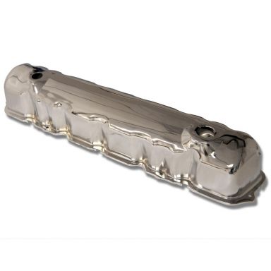 Chrome 6-cylinder Valve Cover, 170 200 inline 6cyl, 66-77 Ford Bronco