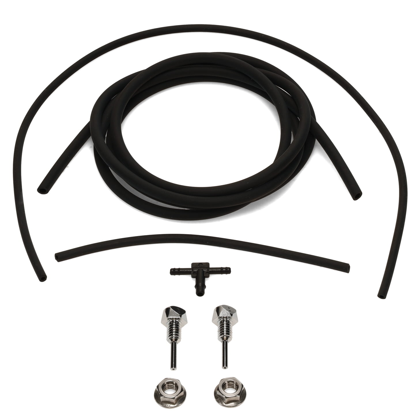 Windshield Washer Hose Kit with OE Style Nozzles, 66-77 Bronco