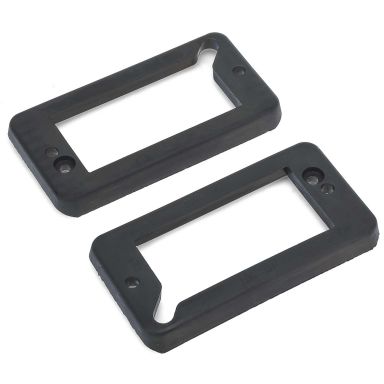 Black Turn Signal Body to Grill Pads, 69-77 Ford Bronco