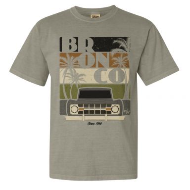 BRONCO Since 1966 Tan T-Shirt