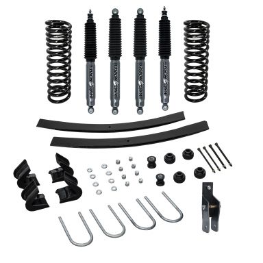 3.5 inch Lift Kit, System 1 w/Wild Horses Nitro Shocks, 66-77 Ford Bronco