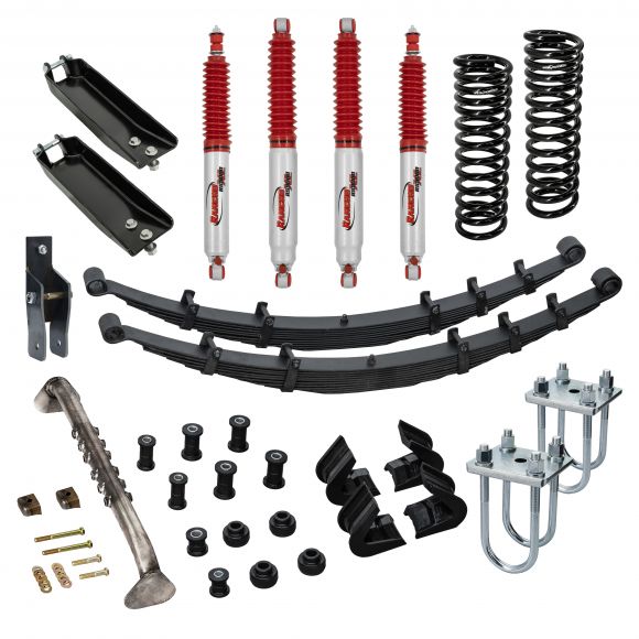 3.5 inch Lift Kit, System 16 w/Rancho 9000XL Shocks, 66-77 Ford Bronco