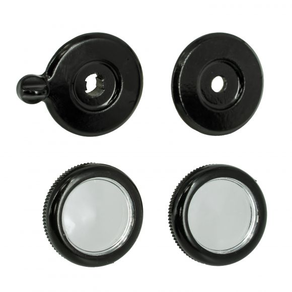 Complete Radio Dial Knob Kit, 68-77 Ford Bronco