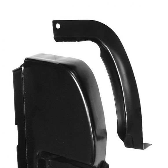 Upper Striker Post Extension Panel, Driver, 66-77 Ford Bronco