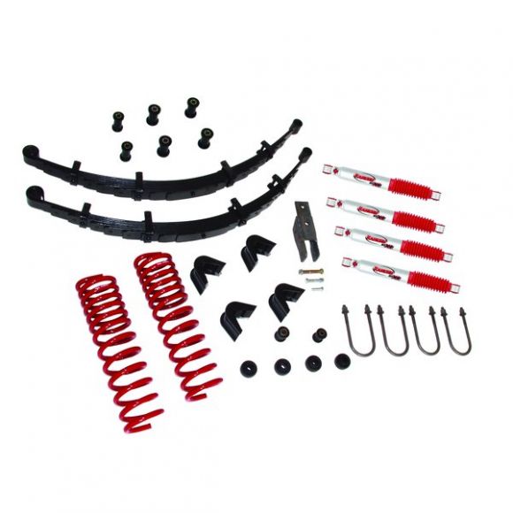 4.5 inch Lift Kit, System 3 w/Rancho 9000XL, 66-77 Ford Bronco