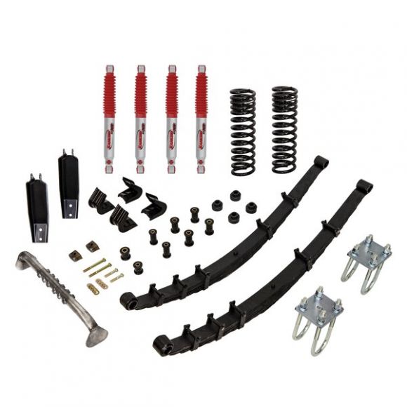 2.5 inch Lift Kit, System 16 w/Rancho 9000XL Shocks, 66-77 Ford Bronco