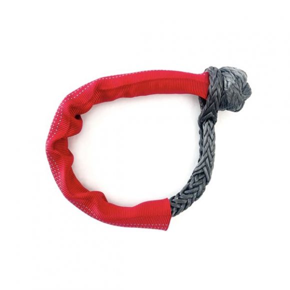 Yankum Ropes 7/16 inch Soft Shackle - Red Chafe Sleeve