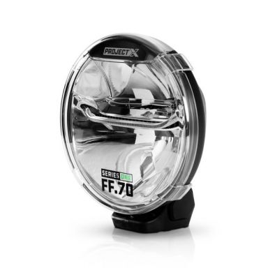 PROJECT X - FF.70 Free Form 7-inch LED Auxiliary Light, Flood Beam