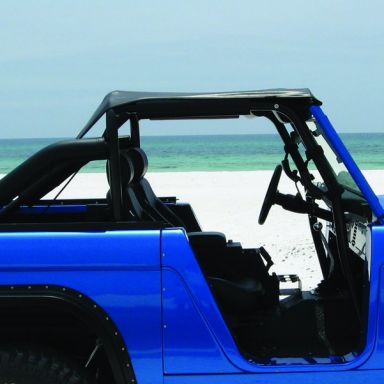 Black Rampage Roll Bar Top Kit, 66-77 Bronco