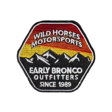Wild Horses Motorsports Outfitters Iron-on Patch