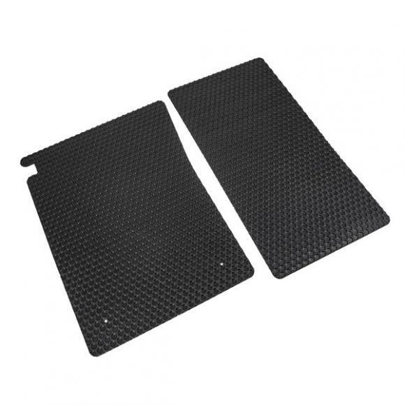 WH Rubber Front Floor Mats Set, 66-77 Ford Bronco