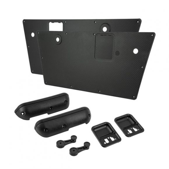 Carbon Fiber Look Door Panel Kit 68-77 Ford Bronco