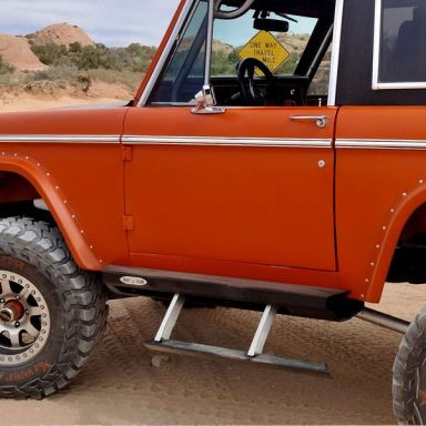 Rock Slide Engineering Step Sliders, 66-77 Ford Bronco