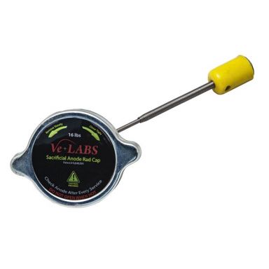 Anti-Electrolysis/Sacrificial Anode 16lb Radiator Cap