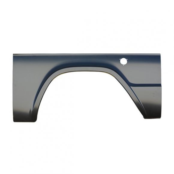 Flared Driver Lower Outer Quarter Panel, 66-76 Bronco