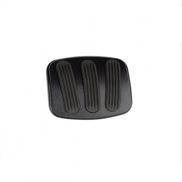 Lokar Black Billet Aluminum Brake or Clutch Pedal Pad, Small,  66-77 Ford Bronco