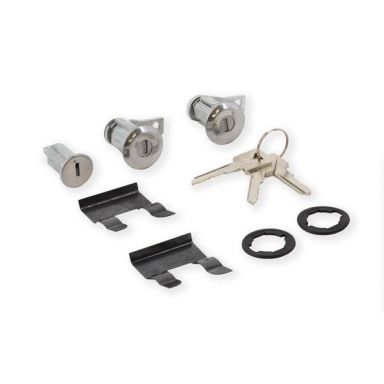 Door & Ignition Lock Set, 66-77 Ford Bronco