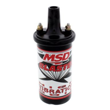 MSD  Blaster Series High Vibration Ignition Coil, Black - 8222