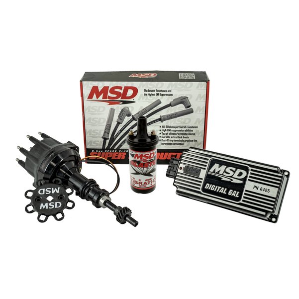 MSD Power Package BLACK SBF Performance Ignition System 289/302