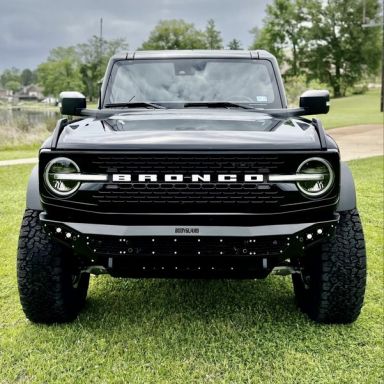 BodyGuard Front Bumper, Base Non-Winch, 21-24 Ford Bronco