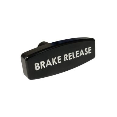 WH Black Billet Parking Brake Release Handle, 66-77 Ford Bronco