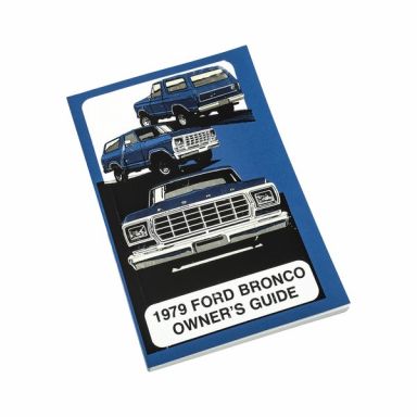 1979 Ford Bronco Owners Manual