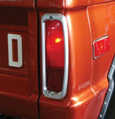 Billet Tail Light Bezels, 66-77 Ford Bronco