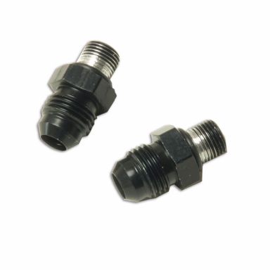 C4 Automatic to 6AN Cooler Line Fittings, 73-77 Bronco, pair