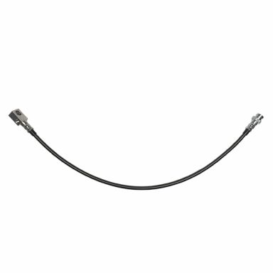 Extended Rear Center Brake Hose for Lift, Braided Stainless, 66-77 Bronco