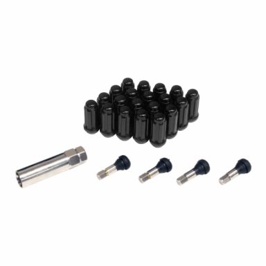 Black Spline Lug and Valve Stem Kit 1/2-20 NF