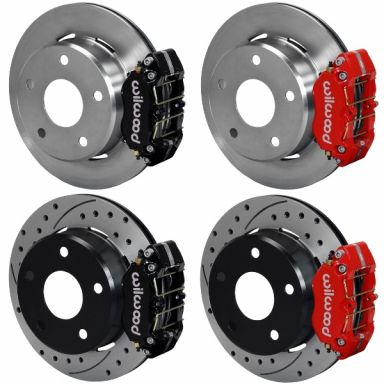 Wilwood Dynapro 4R 12.19" Rear Disc Brakes, 66-75 Ford Bronco, Sm Bearing