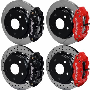 Wilwood Superlite 4R 12.88" Rear Disc Brakes, 66-75 Bronco, Sm Bearing