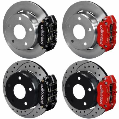 Wilwood Dynapro 4R Rear Disc Brake Kit - 12.19 inch Rotors, 76-77 Ford Bronco