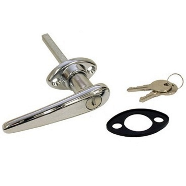 Locking Liftgate Handle w/Keys, 66-77 Bronco