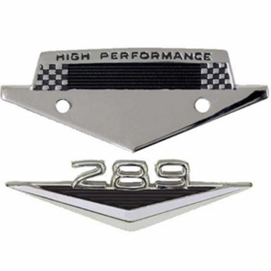 289 Emblem & High Performance Badge