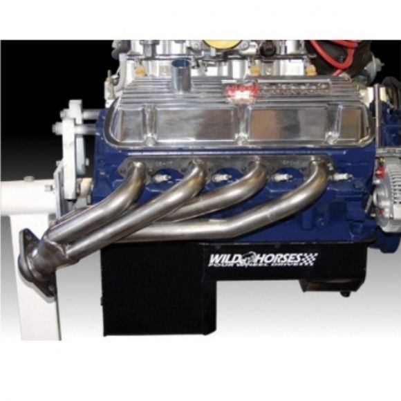 Stainless Shorty Headers w/O2, Ford 289/302/5.0L V8 (pair)