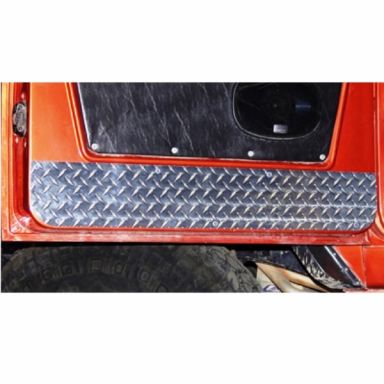 Diamond Plate Lower Door Panel Set, 66-77 Ford Bronco