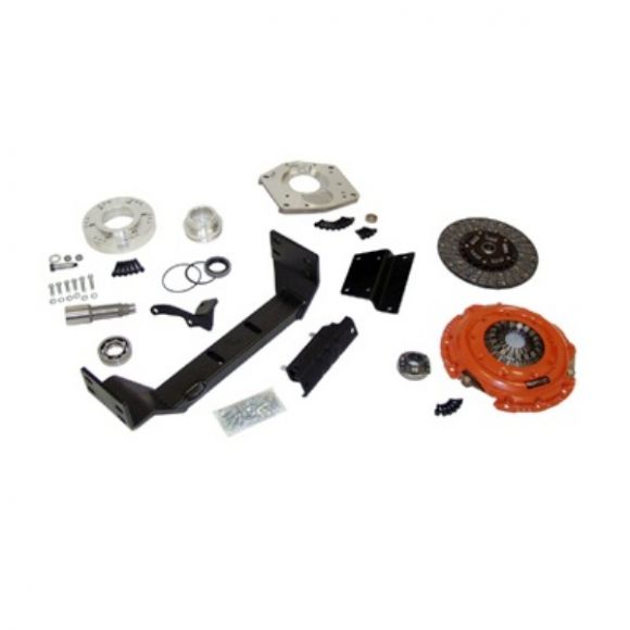 Deluxe NV3550 Transmission Adapter Kit (No Trans), 66-77 Ford Bronco