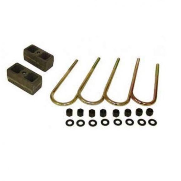 Lift Block Kit w/U-Bolts, 2.75" or 3.5" Lift, 78-79 Ford Bronco